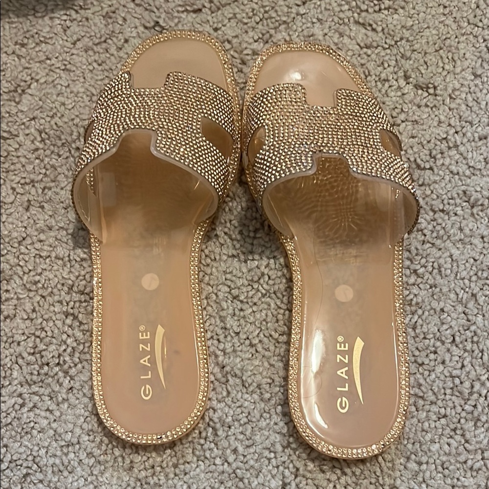 Size 7 Jelly flats